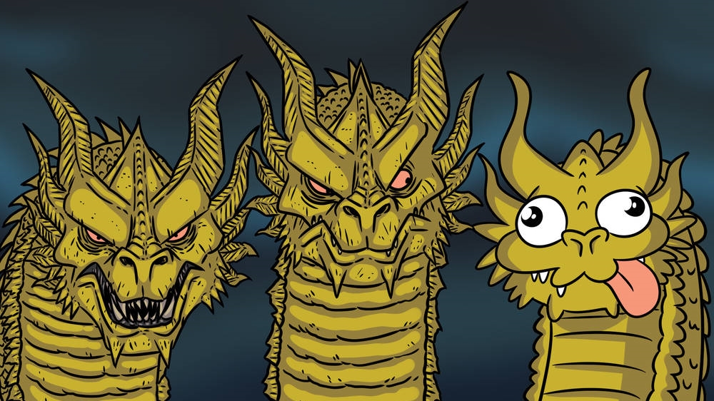 Guess which dragon represents which algorithm
